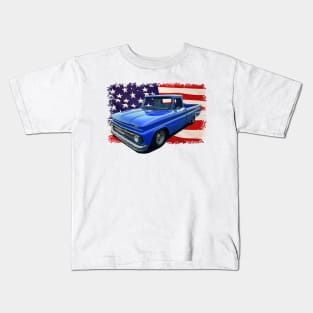 1965 Chevy C10 Pickup Truck Kids T-Shirt